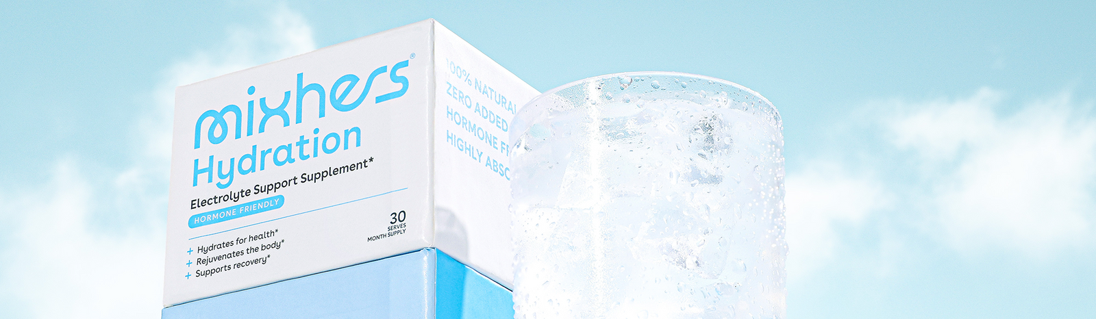 hydration box and drink