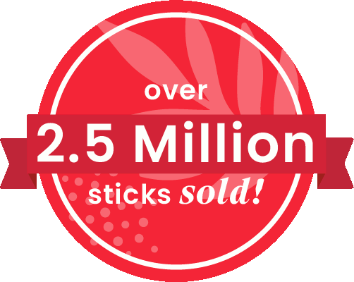 94% of women see results, over 2.5 million sticks sold!