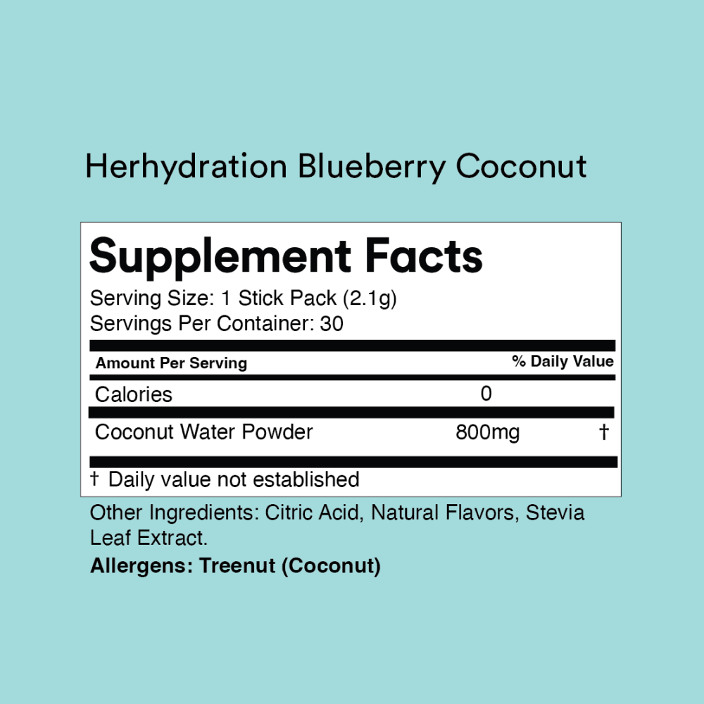 Blueberry Coconut / 30