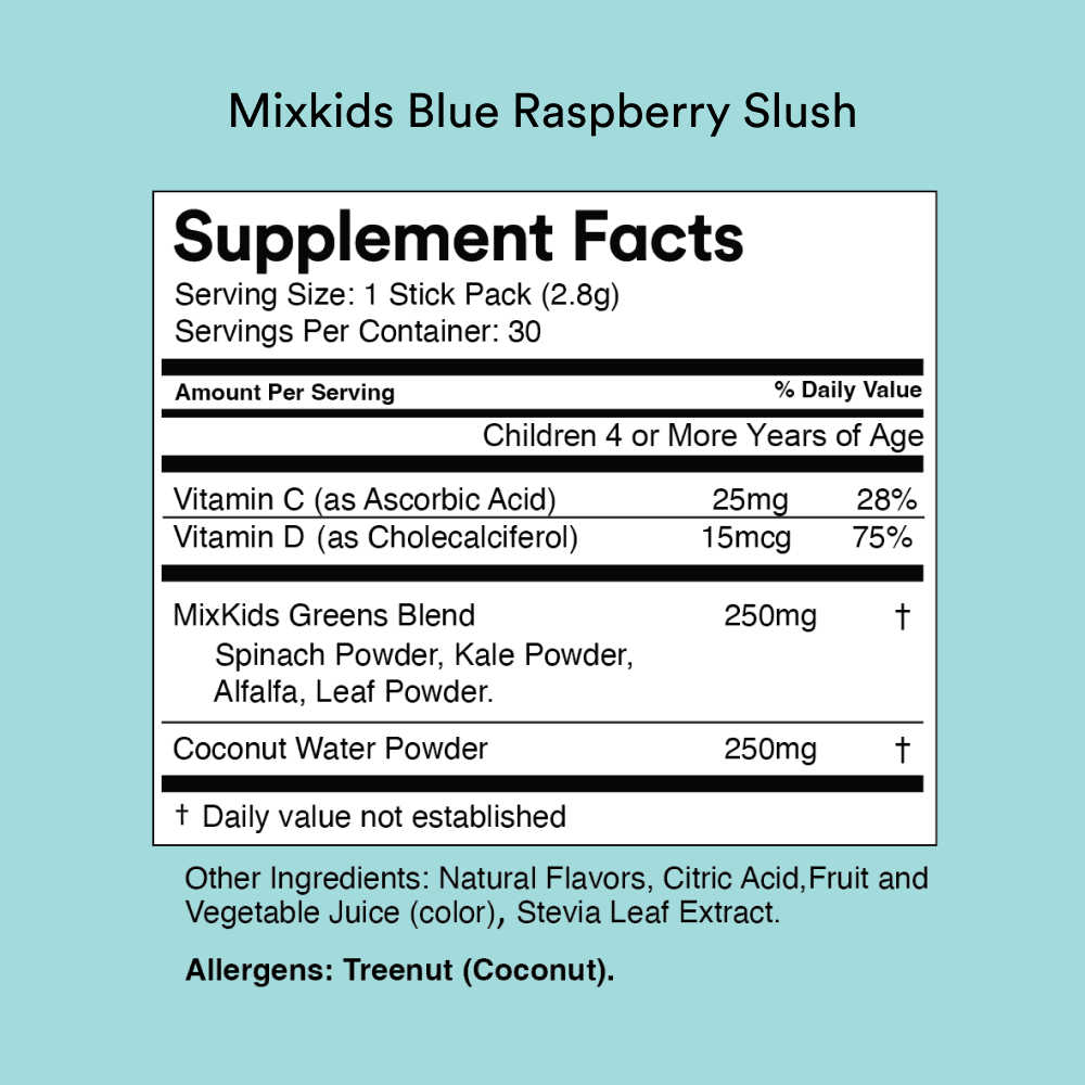 Fruit Punch & Blue Raspberry Slush / 30