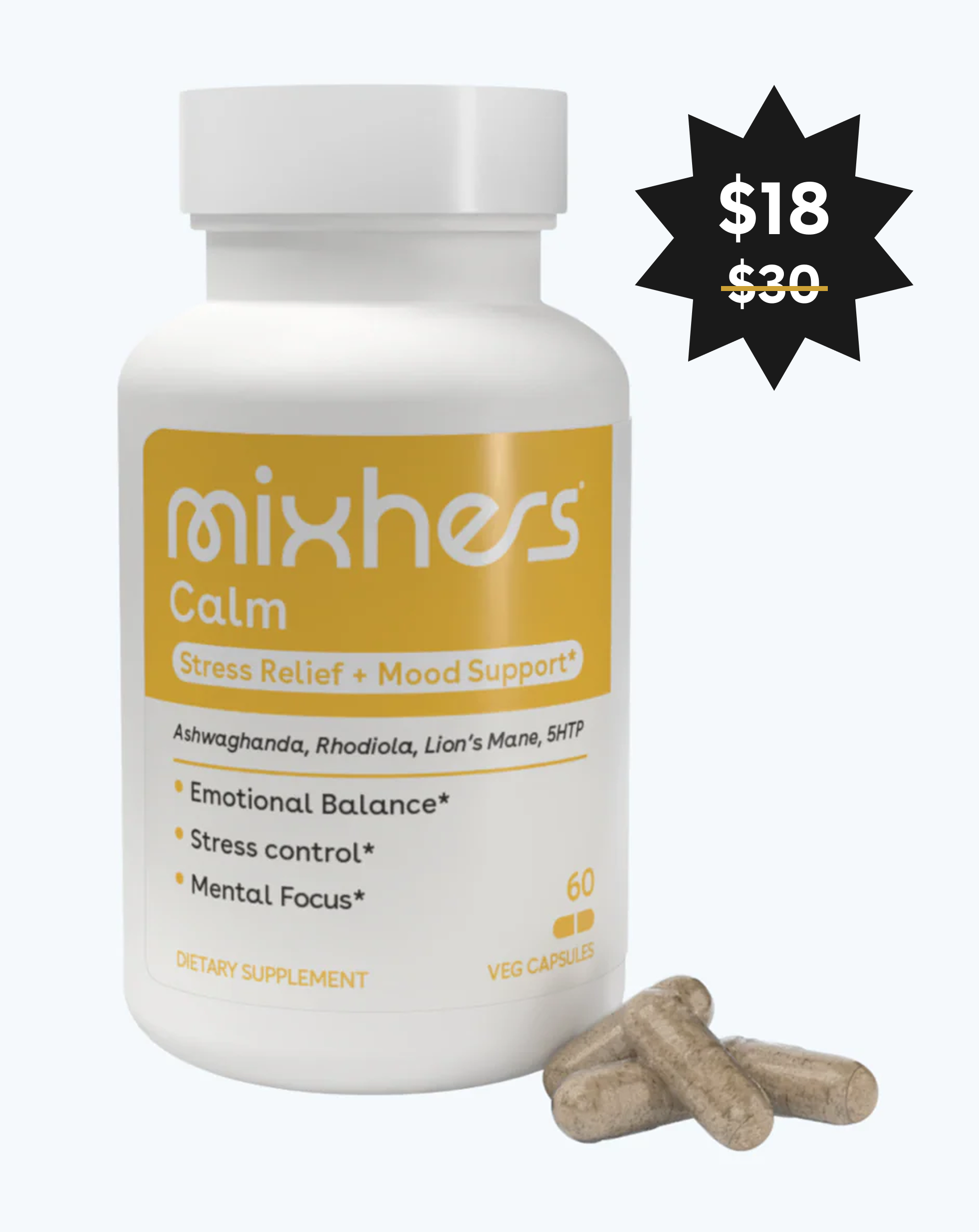 Mixhers Calm Capsules